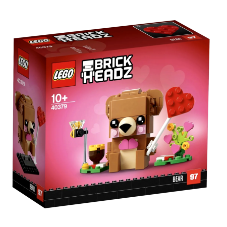 LEGO BrickHeadz 40379 Miś Walentynkowy